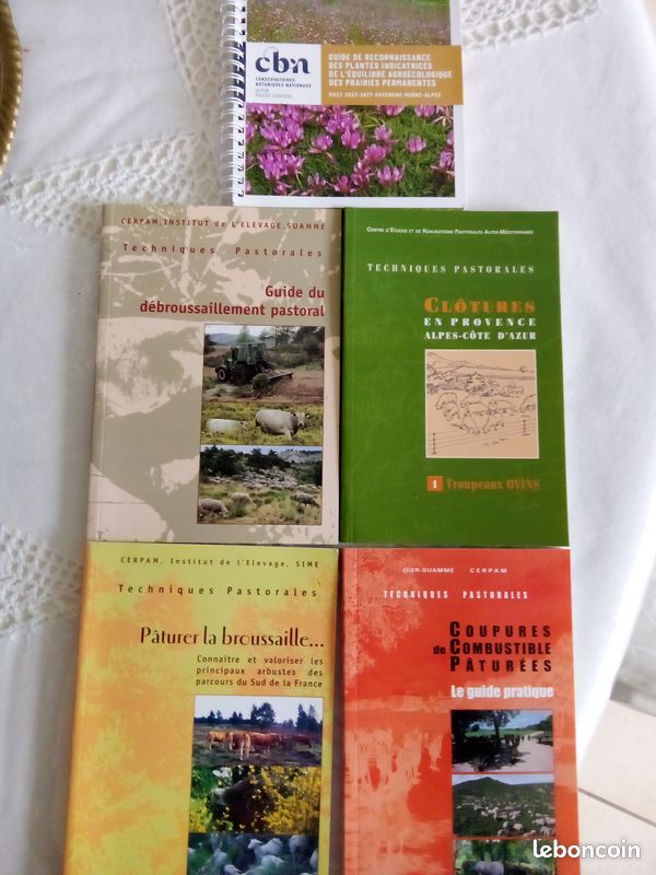 Techniques pastorales-Lot de 5 livres (image 1)