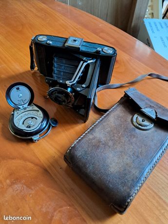 Appareil Photo à Soufflet Zeiss Ikon - Modèle Piccolette - Vintage Rare - Très Bel état