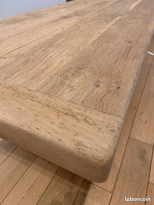 Table Monastère Ancienne en Chêne Massif - 🇫🇷 Fabrication Française (image 7)