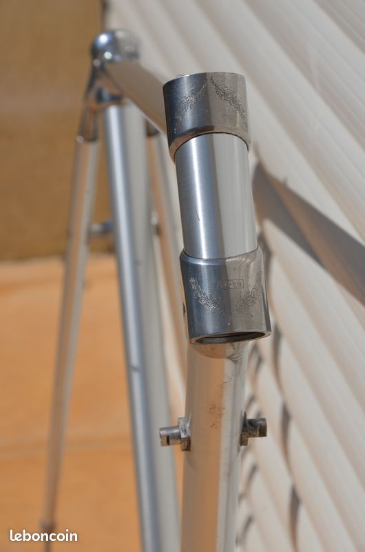 Cadre de vélo de course vintage Alan Competizione - tubes aluminium (🇮🇹) - Équipements vélos