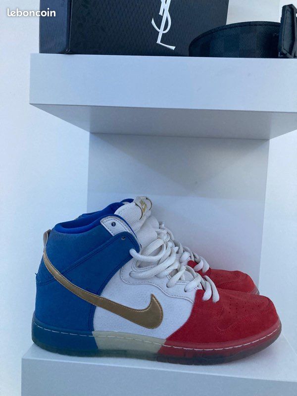 Nike SB Dunk High Tricolore (États-Unis) Chaussures