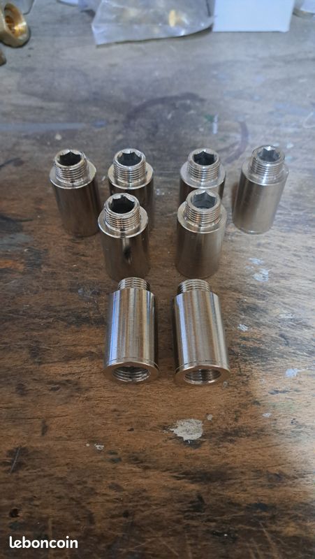Allonge de robinet M/F 3/8 de 30mm (image 1)