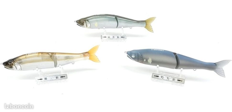 Leurre Articulé Gan Craft Jointed Claw 178 15-SS Slow Sinking INT-01 - Leurre De Pêche Carnassier