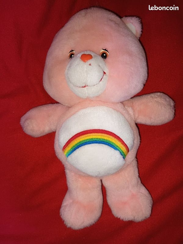 Bisounours Rose Phosphorescent – 35 Cm – Vintage Care Bears