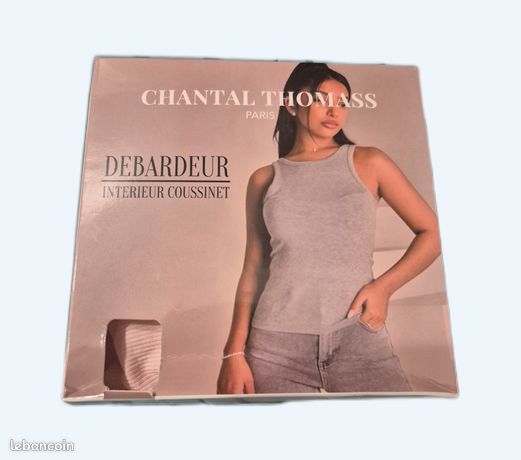 Haut Avec Armature Chantal Thomas - Taille 90C, Bonnet D, Push-up, Noir, Neuf Sans étiquette