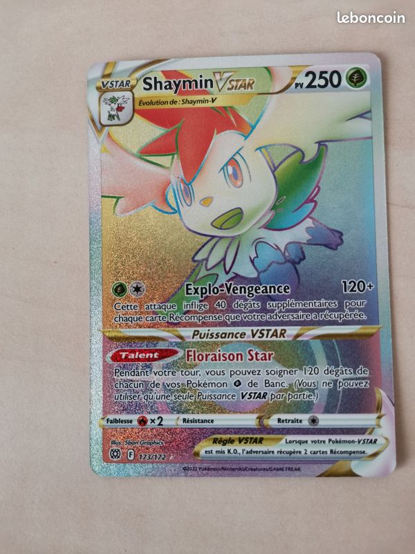 Pokemon Shaymin V Star 173/172 - Vinted