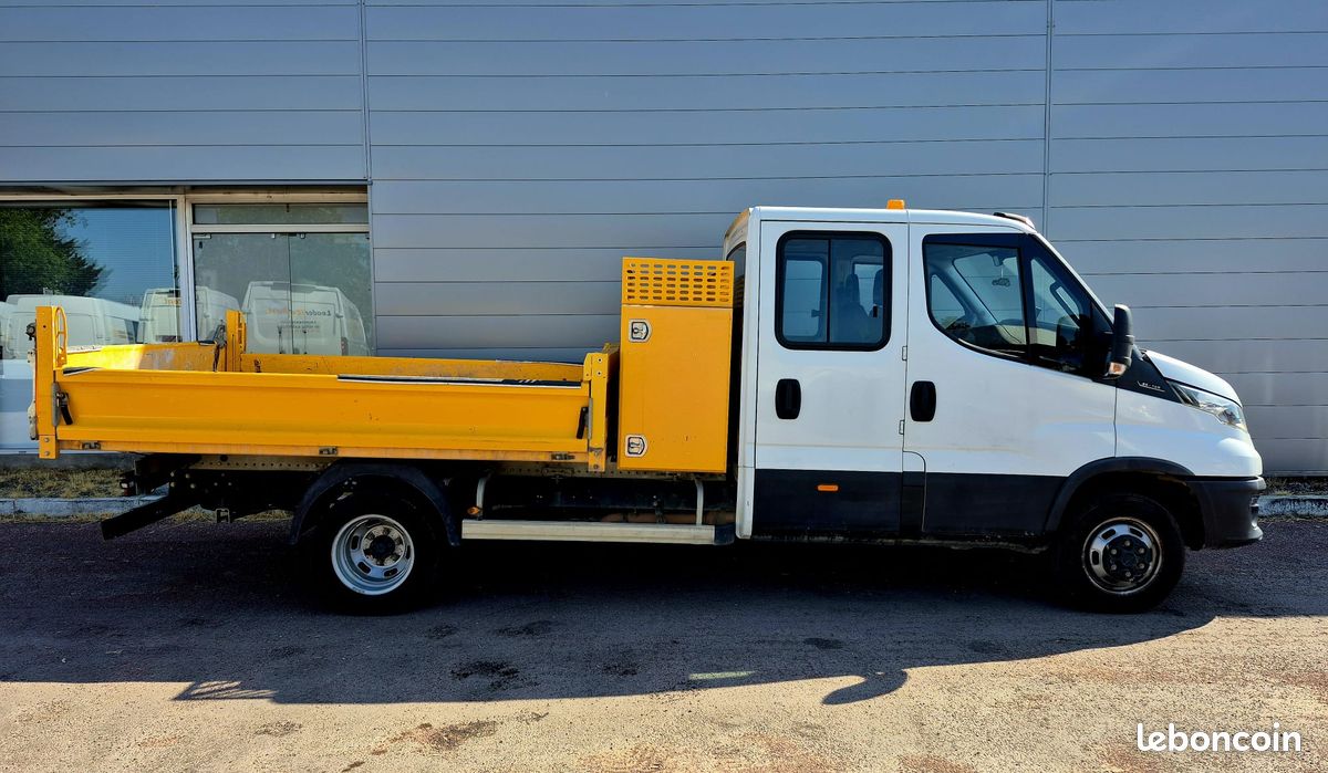 Iveco daily 35c14 benne/coffre 2021 bicabine 6 places (image 3)