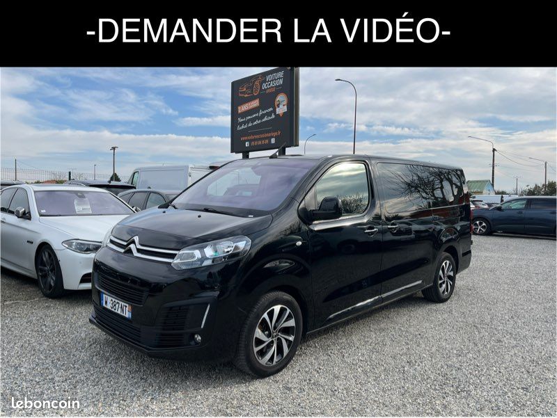 Citroën Jumpy 2.0hdi 180ch 6 places Cabine approfondie / Attelage / Caméra / Entretien complet (image 1)