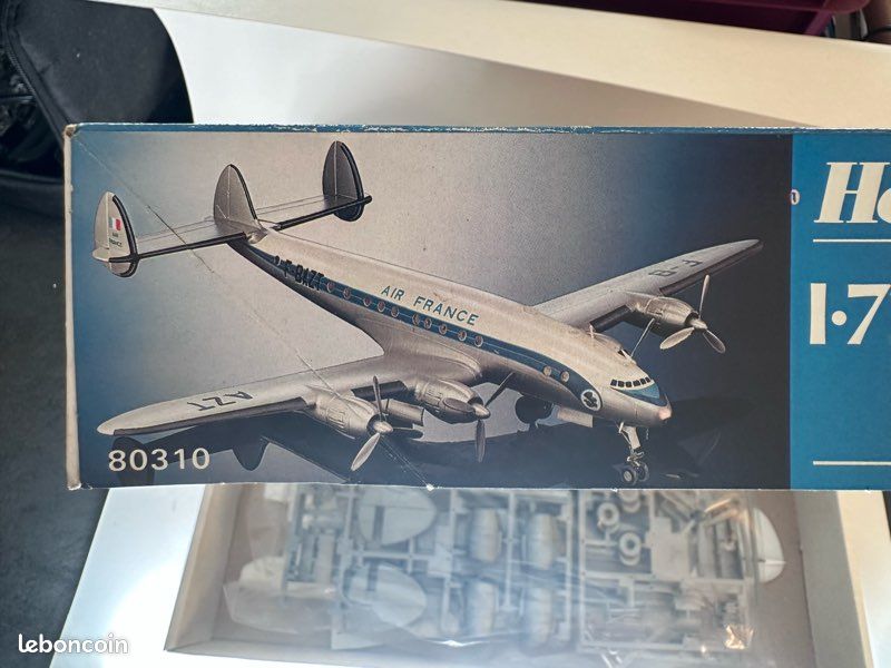 Maquette Heller Lockheed L-749 Constellation 1/72 Air France neuve (image 1)