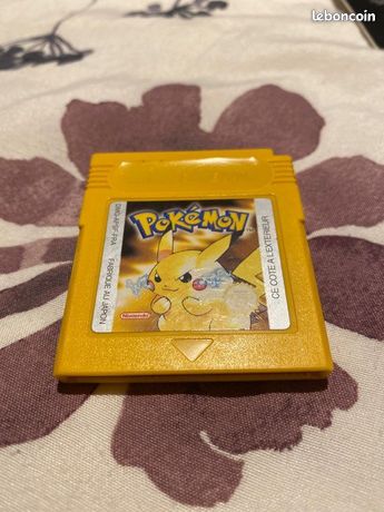 LOT NINTENDO GAME Boy Color Jeux Pokémon Jaune Gameboy EUR 93,00