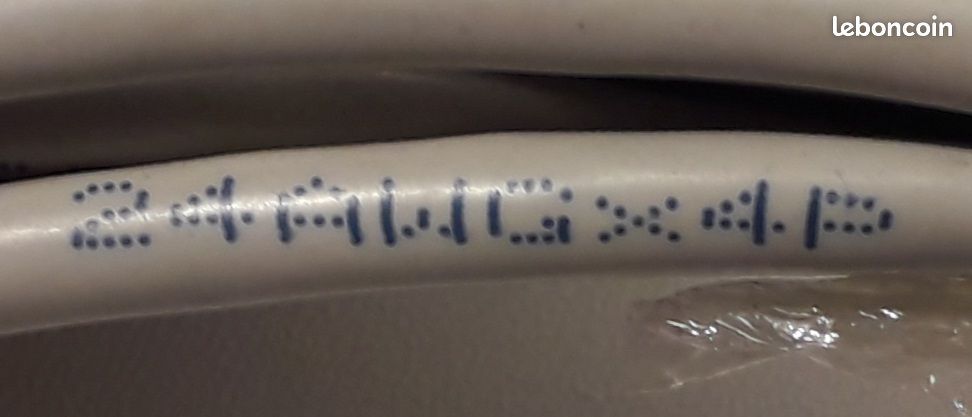 Cable réseau intranet RJ45 cat5.E 10m (image 3)