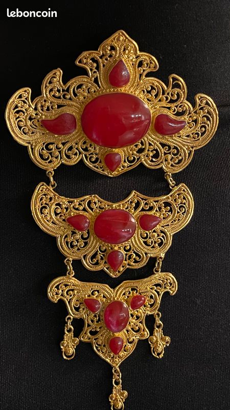 Grande broche indonésienne de mariage (image 3)