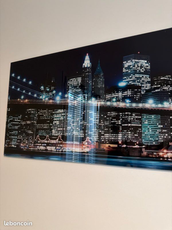Tableau New York en verre (image 3)