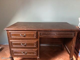 Vends bureau bois massif (image 4)