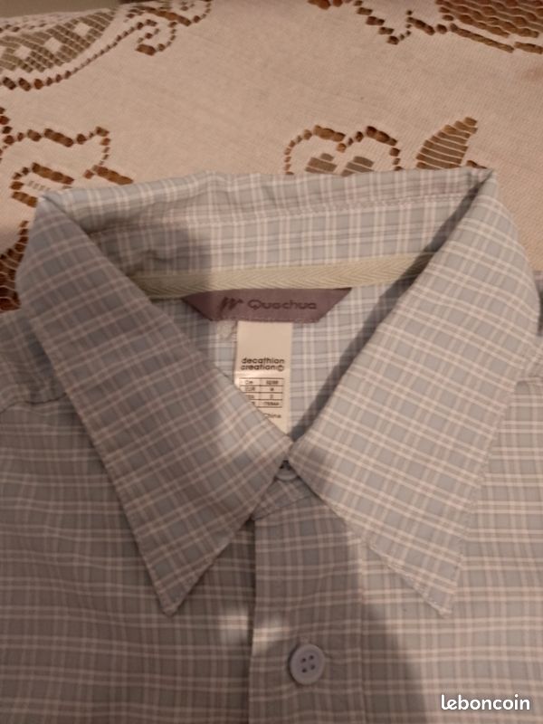 Chemises pour hommes à manches courtes à deux poches - Casual et durables