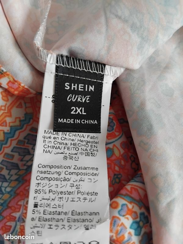 Robe multicolore shein neuve 48 (image 4)