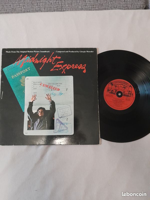 Vinyle Giorgio Moroder BO Midnight Express (image 1)