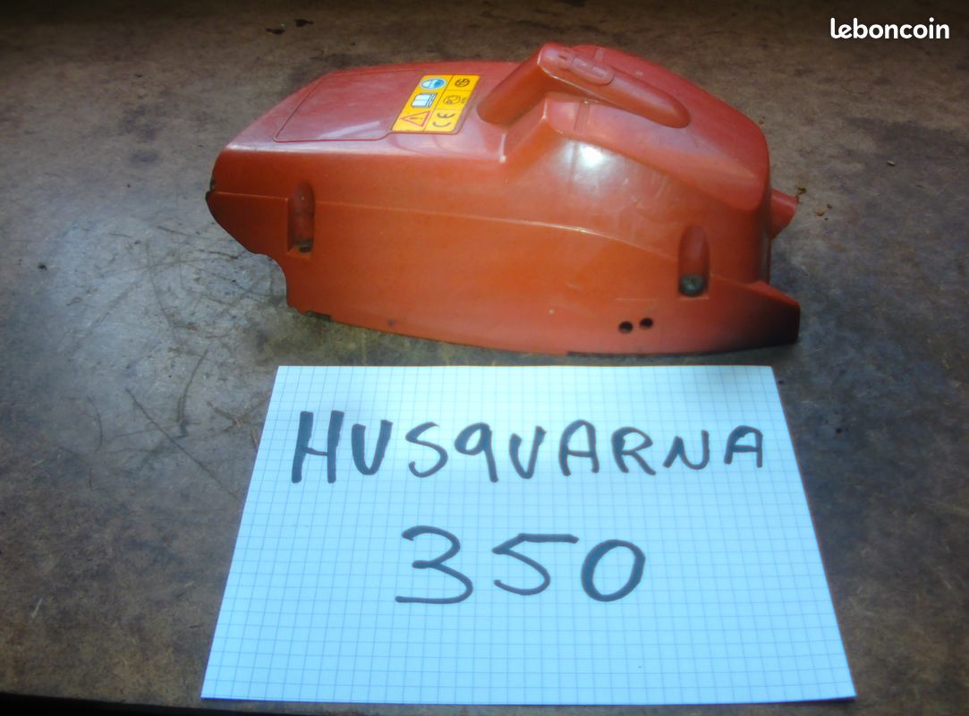 Capot moteur tronçonneuse husqvarna 350 (image 1)
