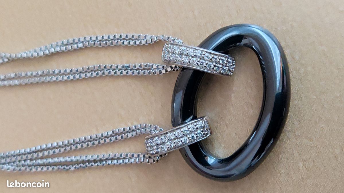 Ensemble bijoux collier bracelet argent 925 (image 13)