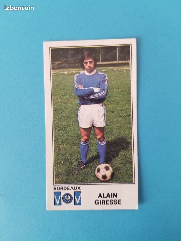 PANINI FOOT 2024-2025 Sticker Alain Giresse Légende Girondins De