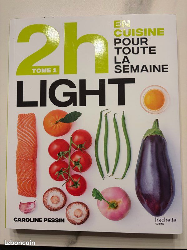 2h en cuisine light pour tte la semaine - tome 1 (image 1)