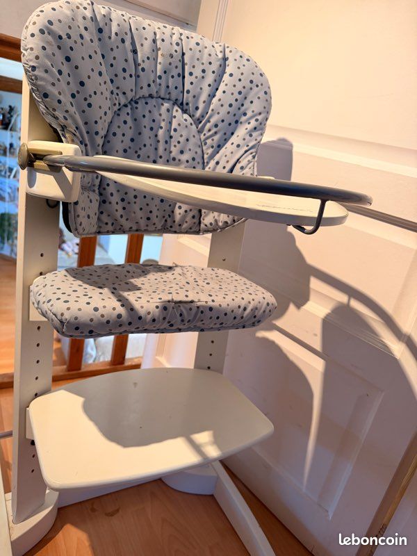 Chaise haute bois évolutive (image 3)