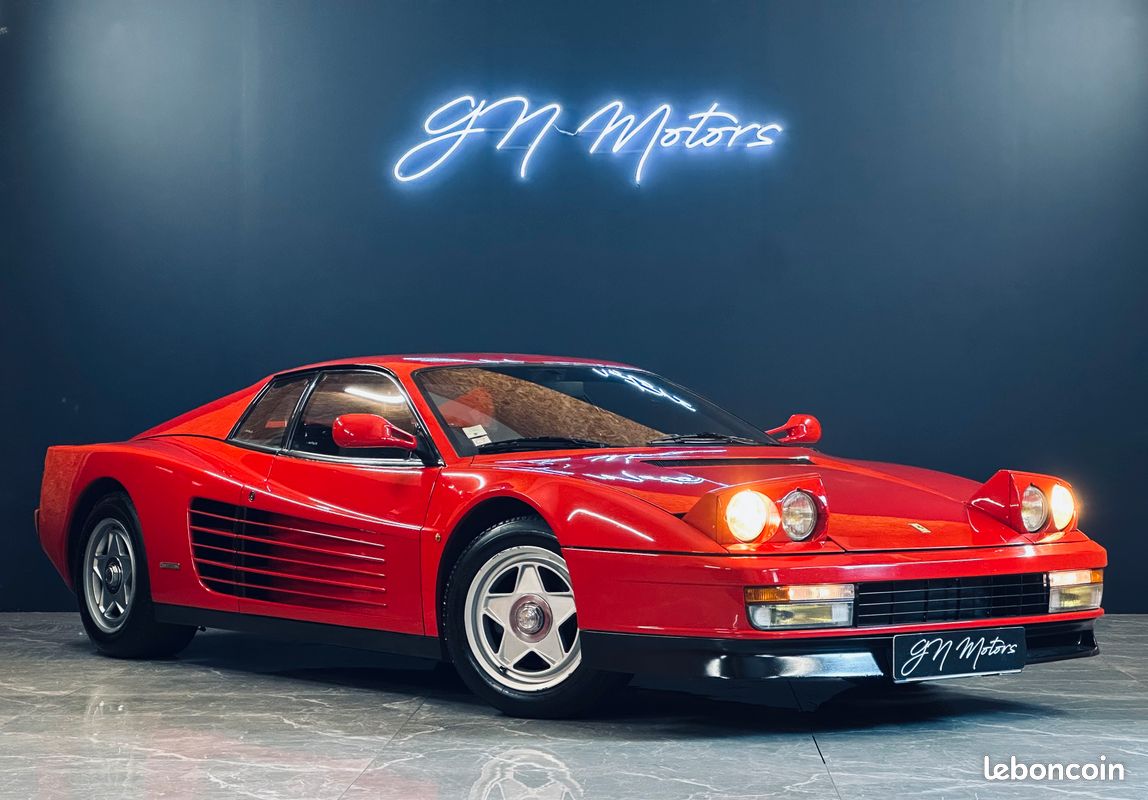 Ferrari Testarossa - Entretien à jour - Historique complet et limpide (image 1)