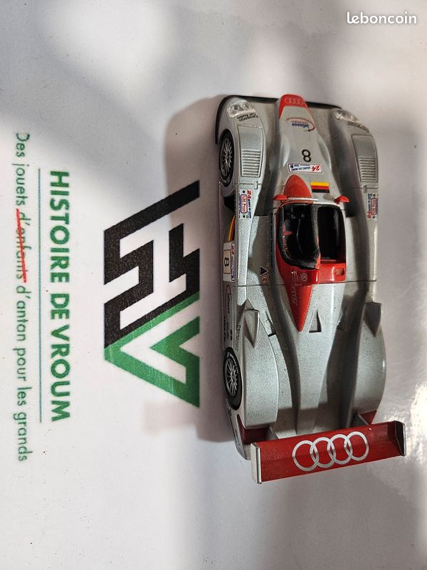 AUDI R8S #8 3ème 24h du Mans 2000 Minichamps Le Mans 1/43 Podium EUR 14