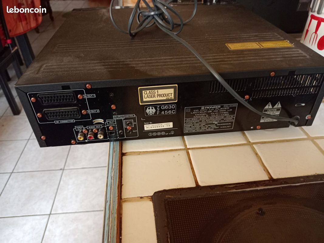 Lazer disque pionner (image 1)