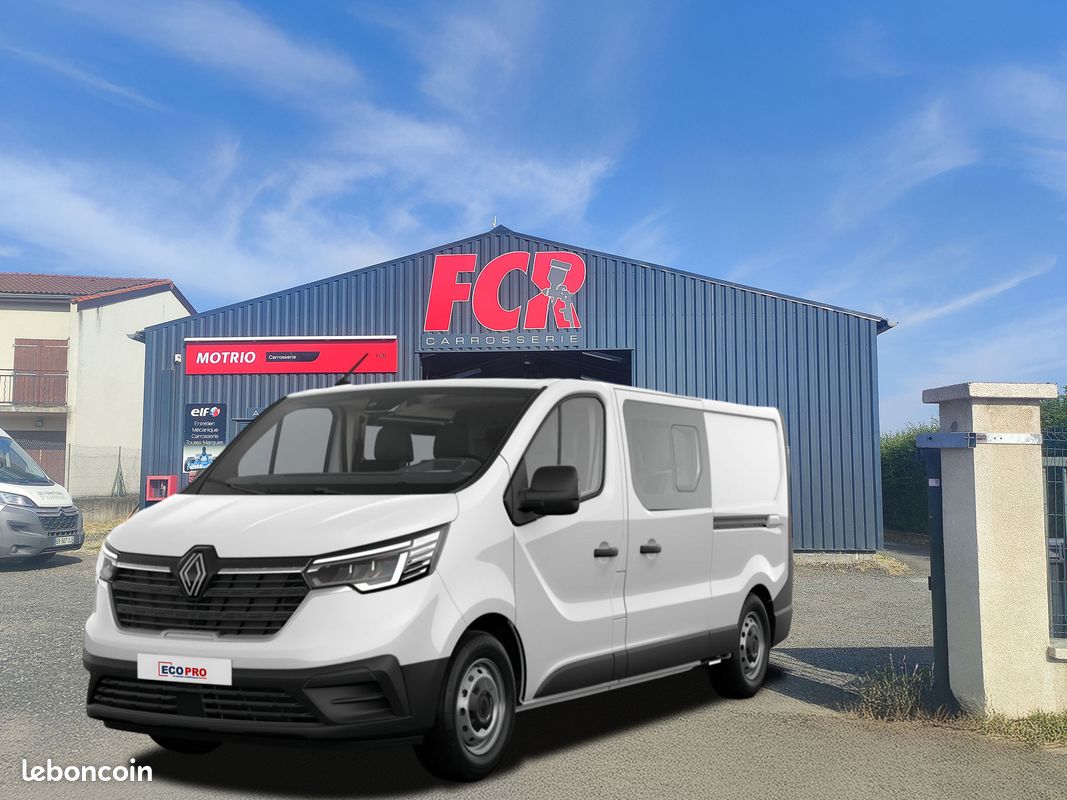 Renault Trafic Van L2H1 Cabine Approfondie 6 Places Advance 3T Blue dCi 130 - Leasing (image 1)