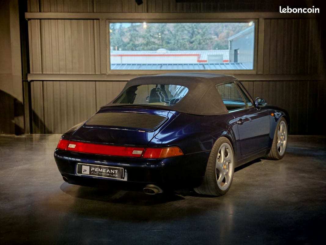 Porsche 911 type 993 Carrera 4 Cabriolet - Belle configuration - Carnet (image 3)