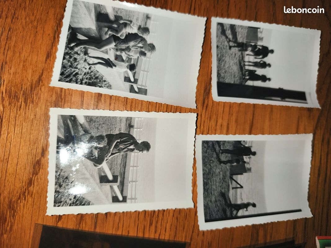 Chine - CHINE TIEN TSIN TIANJIN LOT DE 4 PETITES PHOTOS PAPIER ANCIENNES