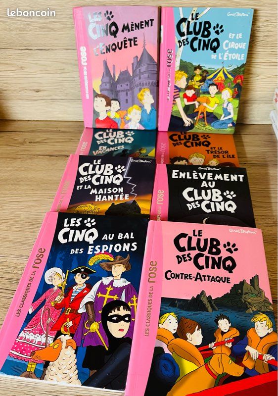 📚 livres Club des Cinq X 8 (image 1)