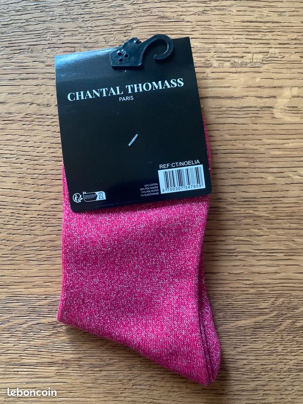 Lot De 20 Paires De Socquettes CHANTAL THOMASS Multicolores - Taille 39/41 - Neuf Avec étiquettes