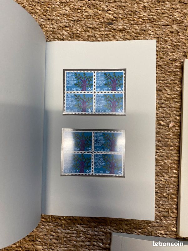 Lot 3 albums timbres suisses (image 4)