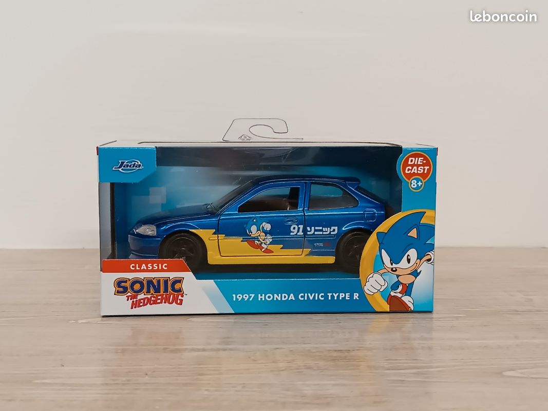 Honda Civic Type-R 1997 Sonic 1/32 Jada toys 35482 Collection