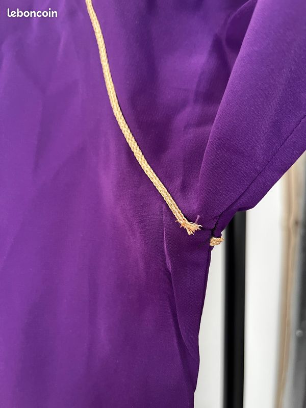 Abaya / caftan violet et lila (image 5)