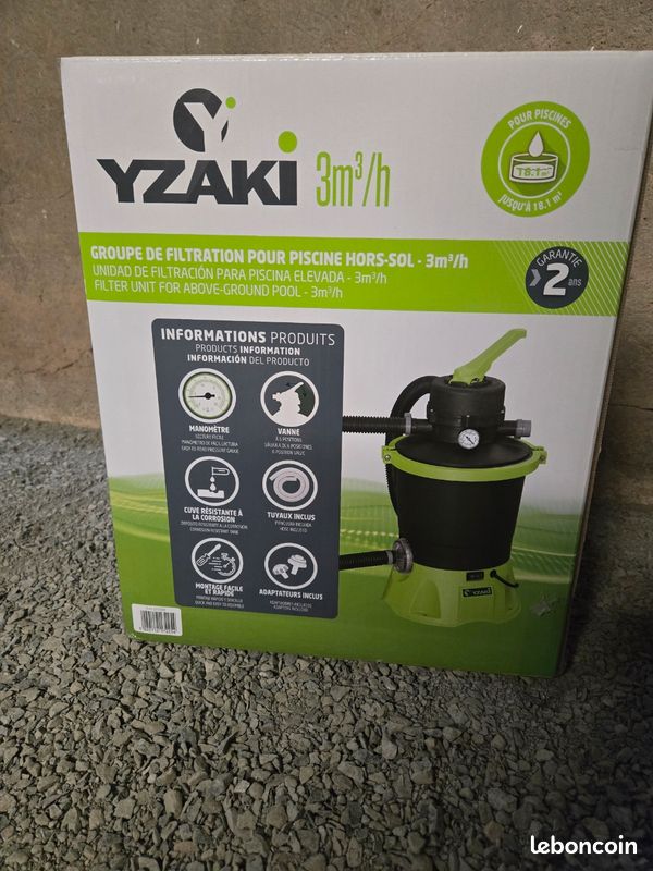 Groupe de filtration pour piscine hors sol (image 2)