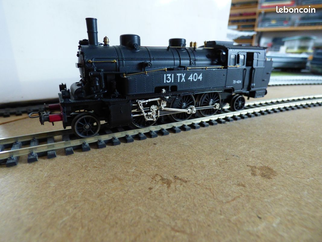 ROCO HO LOCOMOTIVE Vapeur Locotender 141 Ta 501 Metz Sncf Train