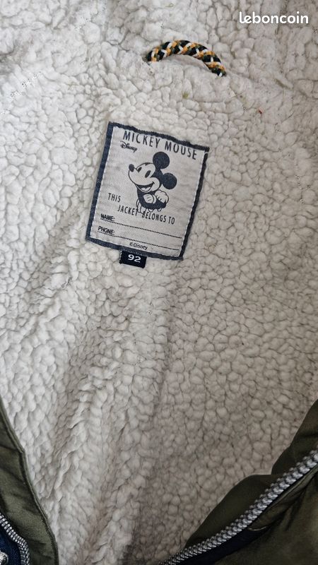 Veste d'hiver Mickey 2ans 92cm C&A (image 6)