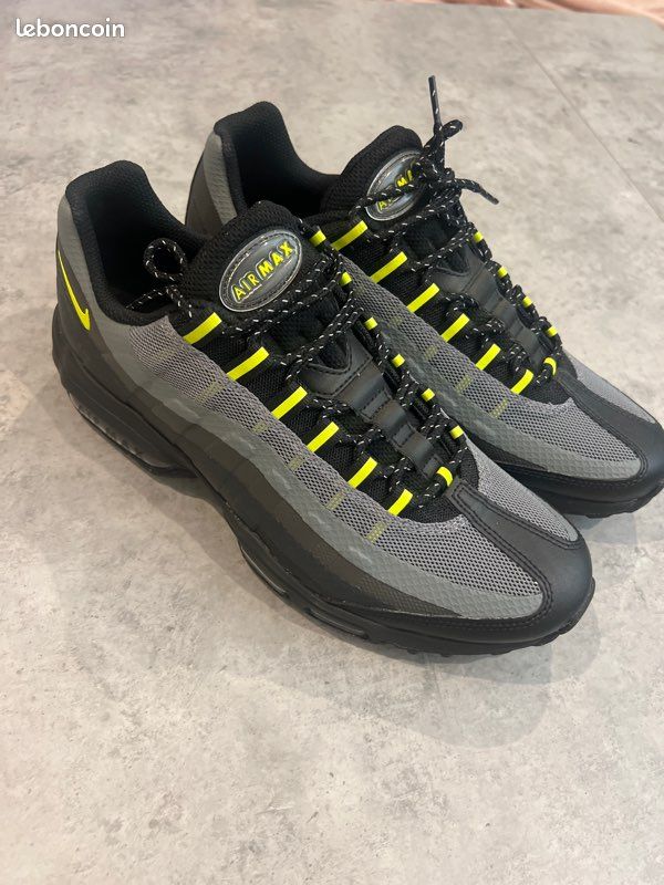 Nike Air Max 95 Ultra Iron Grey volt Nike Chaussures