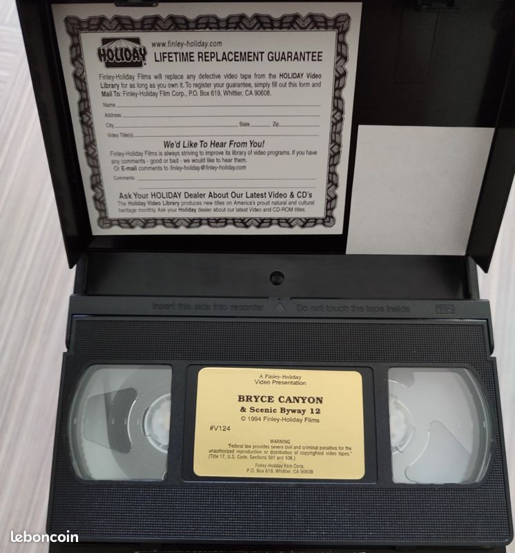 Lot 7 VHS National Park Monument Series (Holiday) in English only (image 6)