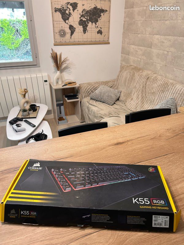Clavier corsaire k55 RGB (image 2)