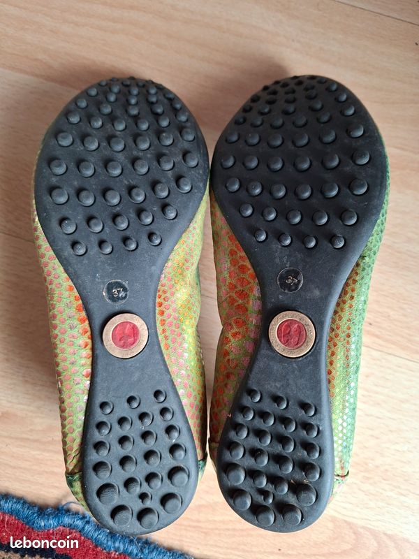 Ballerines femme cuir Jhay T37 en TBE (image 5)