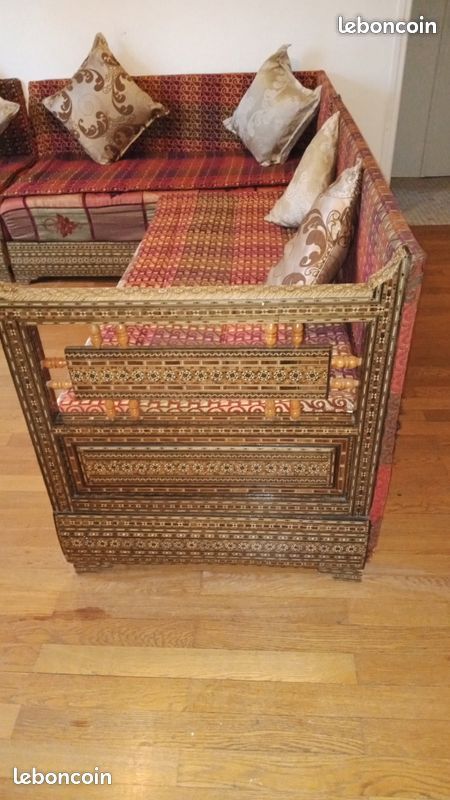 Salon marocain, oriental, canapé marocain, banquettes (image 2)