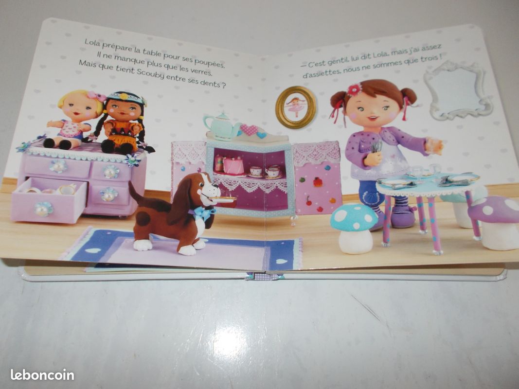 Livre lola joue a la dinette neuf a 2 euro (image 2)