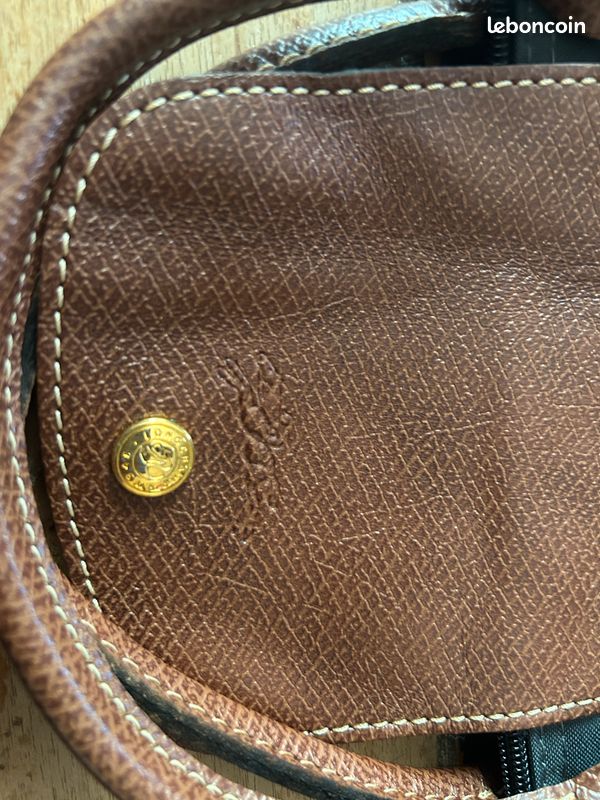 Sac LONGCHAMP-LE PLIAGE gris -S (image 3)