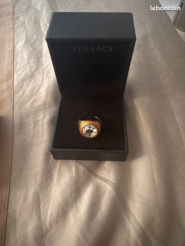 Bague De Fiancaille Versace Bague, Versace Doré Montres Bijoux