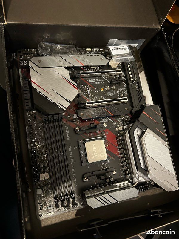 ASRock B550 PG Velocita – Socket AM4 Accessoires informatique