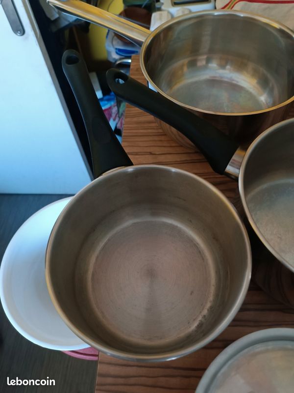 4 casseroles inox compatible induction (image 3)